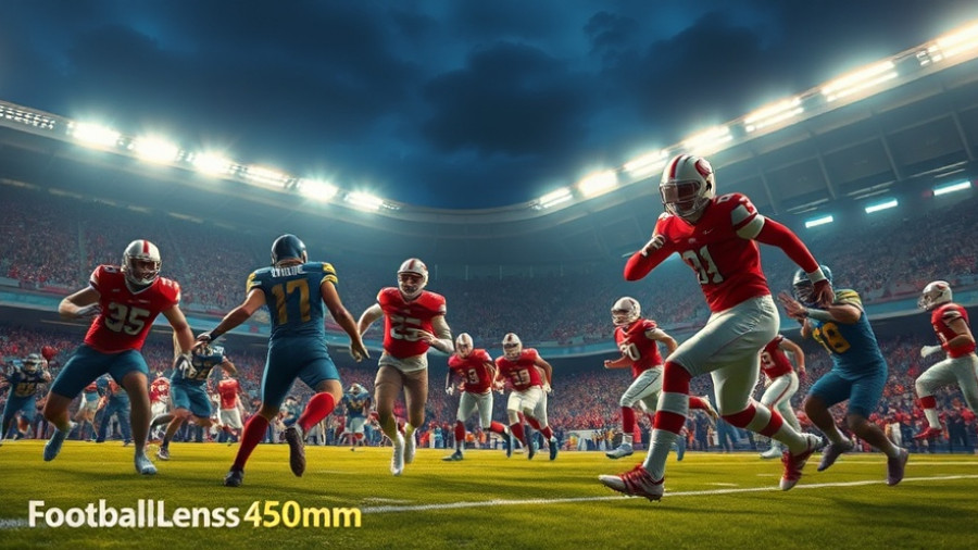 High school football game, intense action, Orange County football rankings.