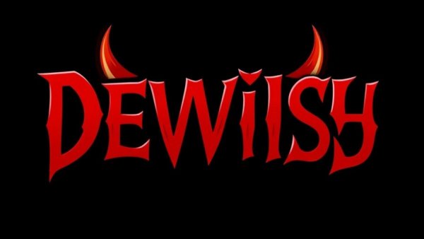 Stylized logo with devilish theme for communicating with an ADHD boss.