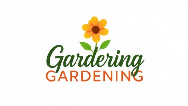 Savvy Gardening logo with flower illustration.