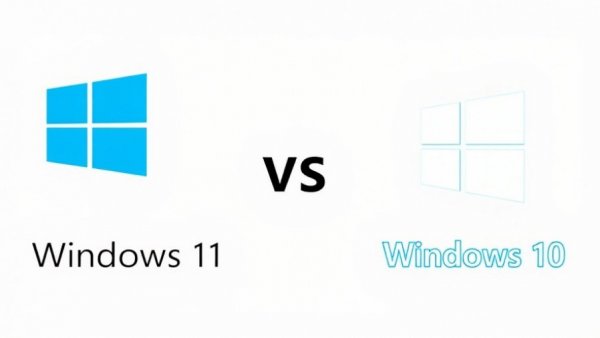 Windows 11 and Windows 10 logos, highlighting end of Windows 10 support.