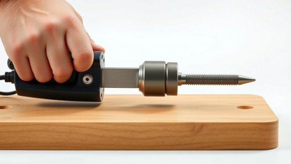 Close-up of woodworking tool for loose-tenon joinery.