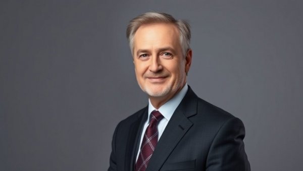 Middle-aged man in a suit representing Indo-Japanese work culture integration.