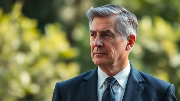 Michael Gates resignation news outdoor photo with contemplative expression.