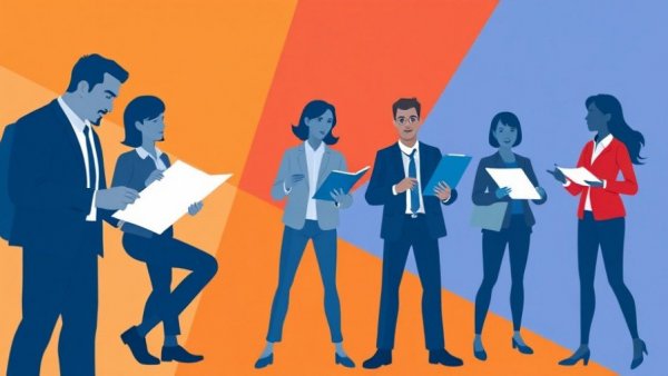 Abstract silhouettes showcasing diverse construction takeoff styles.