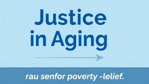 Justice in Aging logo advocating senior poverty relief.