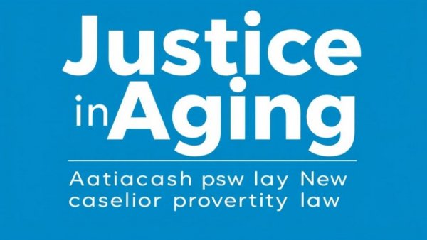 Justice in Aging logo representing senior poverty advocacy.