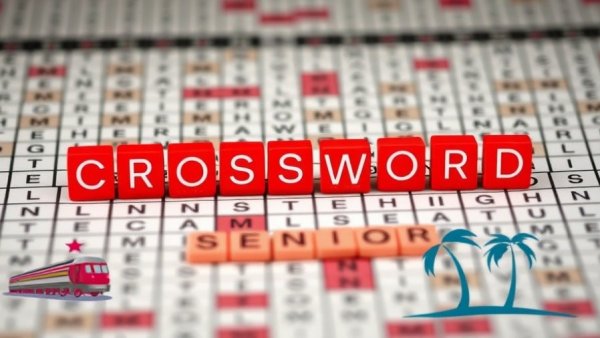 Colorful crossword puzzle highlighting mindfulness and gratitude for seniors.