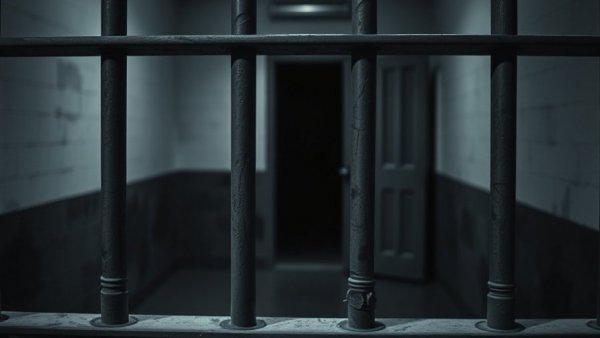 Open prison cell bars highlighting DUI crash consequences.
