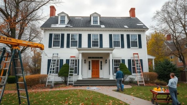 Classic colonial house renovation featured in FHB Podcast Volume 10.