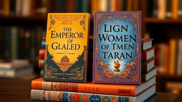 Senior Planet Book Club Poll Results highlighting popular book covers on a book stack.