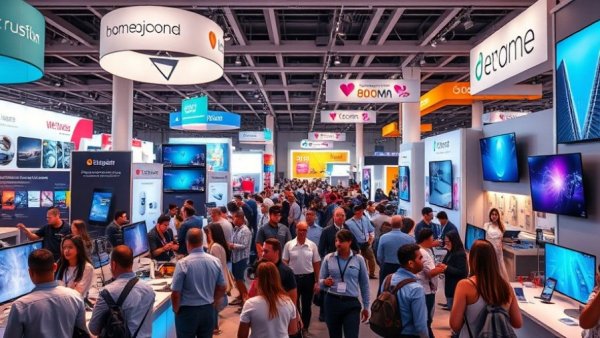 CES 2026 Tech for Seniors highlighted at vibrant technology exhibition.