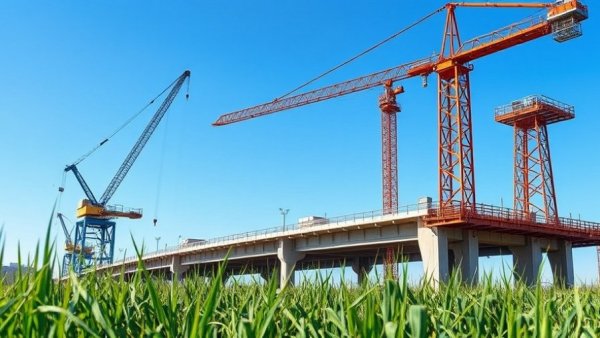 Bridge construction site highlights public sector bid seasonality 2026.