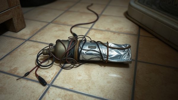 Improvised explosive device, illustrating domestic support for terrorism.