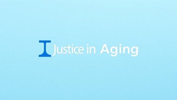Justice in Aging logo addressing senior poverty advocacy.