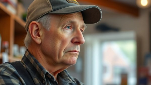 Elderly man reflecting on policy reforms to improve SSI benefits for seniors.