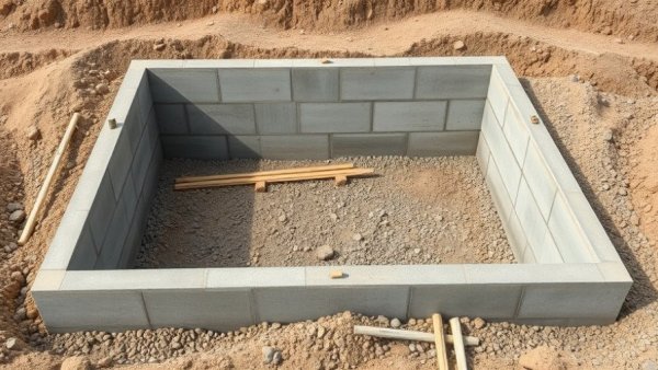 Wates Construction new MD George Mosey concrete foundation site.