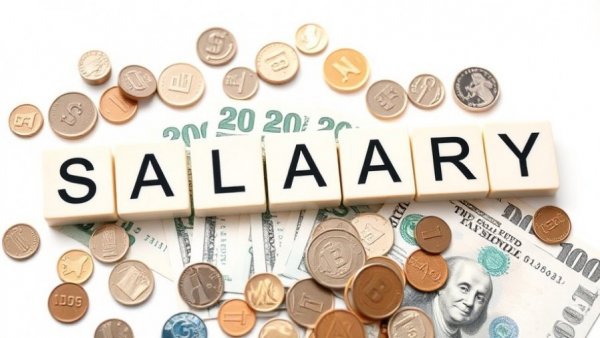 Salary spelled out on Venezuelan currency notes symbolizing wage increase.