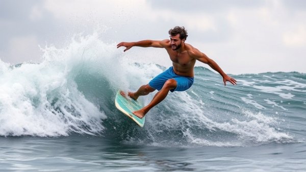 Surfer skillfully riding a wave, showcasing Surf Travel in Costa Rica.