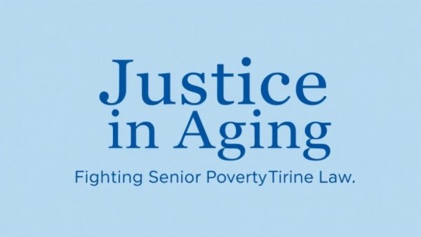 Justice in Aging logo on light blue background, related to California Master Plan for Aging.