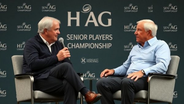 Hoag Senior Players Championship press event conversation.