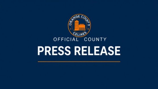 2026 Strategic Financial Plan Orange County press release banner.
