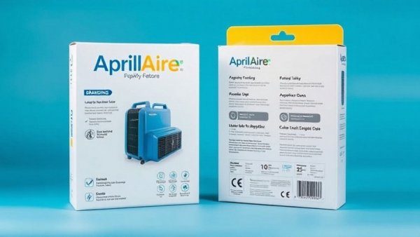AprilAire MERV 11 air filter packaging highlighting features.