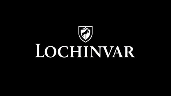 Lochinvar logo representing tankless water heater technology