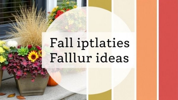 Fall planter ideas: Autumn palettes and plant suggestions