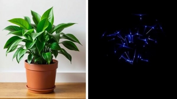 Your Houseplant Can Look Completely Different After Dark