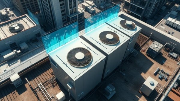 AI integration in HVAC systems with data analytics