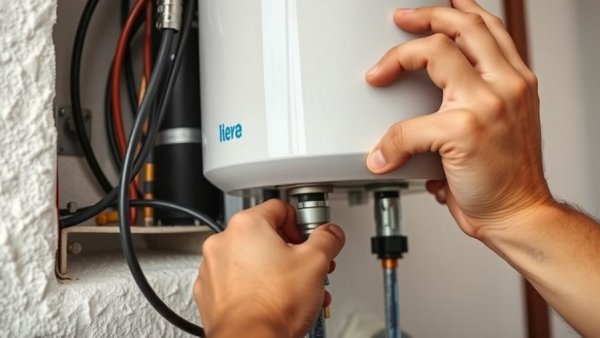 Detailed installation of tankless water heater benefits in action.