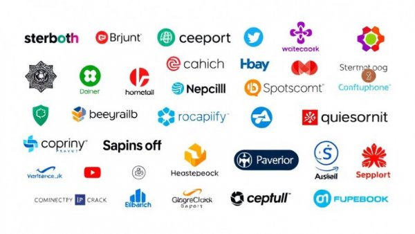 Company logos supporting skilled trades scholarships on a white background.