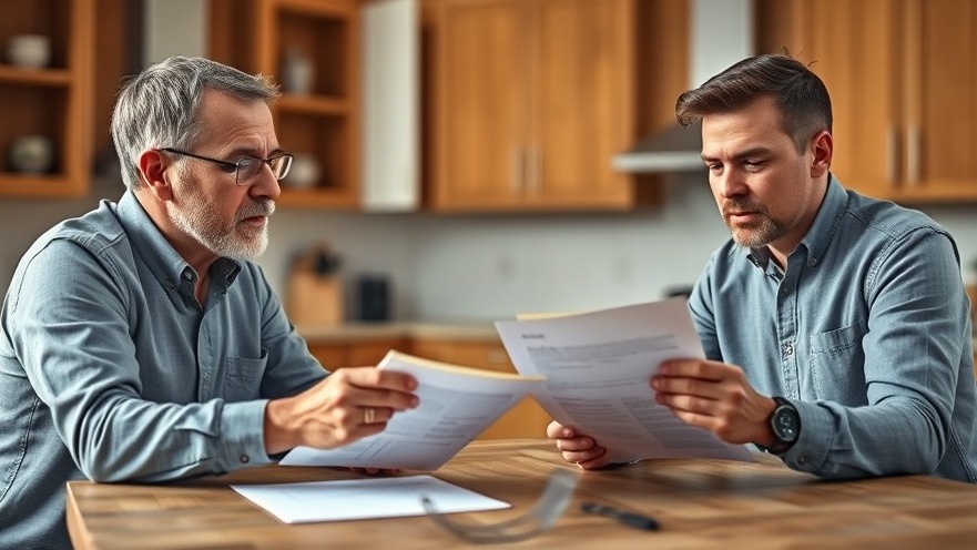 Older man guides younger family members through estate planning discussions.