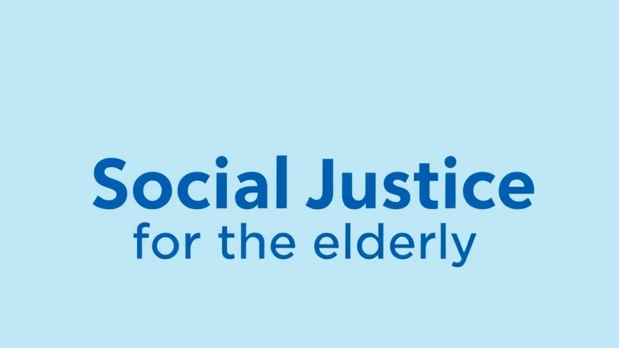 Logo promoting housing stability for seniors with modern design in blue tones.