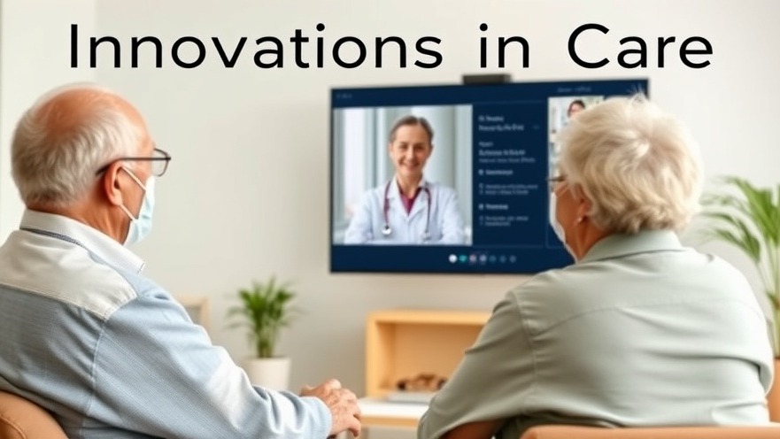 Aging in place with remote therapeutic monitoring during a telehealth consultation.