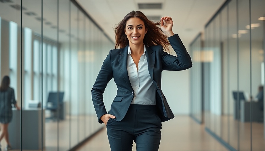 Confident women in office with magazine and laptop, EB1A Visa Citations.