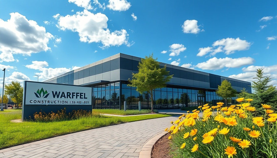 Warfel Construction building exterior on sunny day