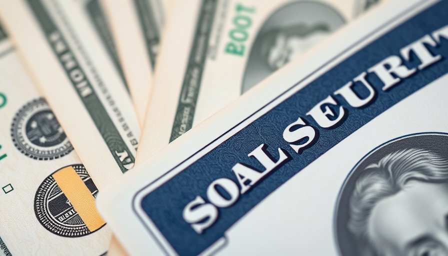 Social Security card and dollar bills illustrating Senior Tax Deduction vs. Social Security Tax.