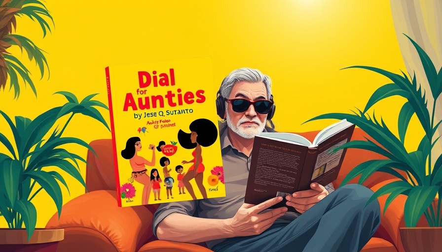 Vibrant book cover of Dial A for Aunties by Jesse Q. Sutanto, senior reader.