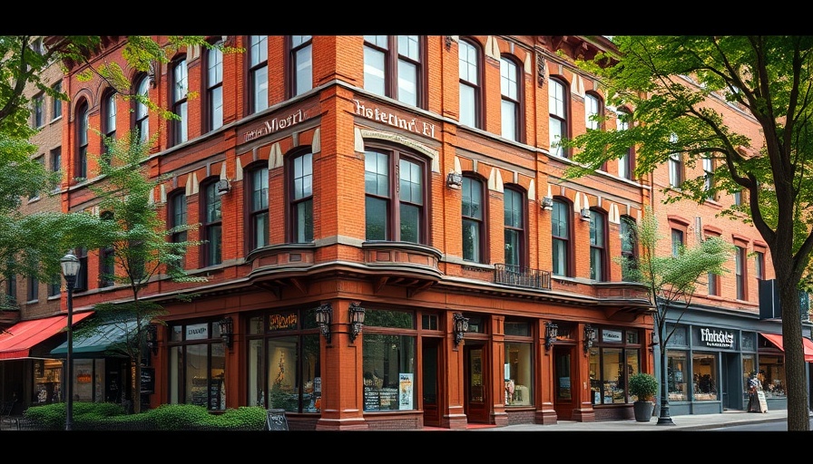Historic red brick building in Richmond related to £17m care home contract.