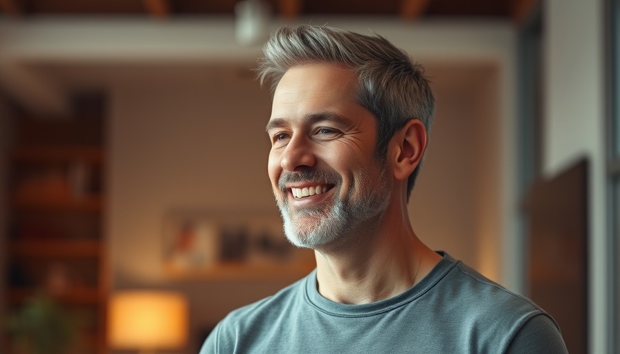 Man discussing next steps for osteoporosis management
