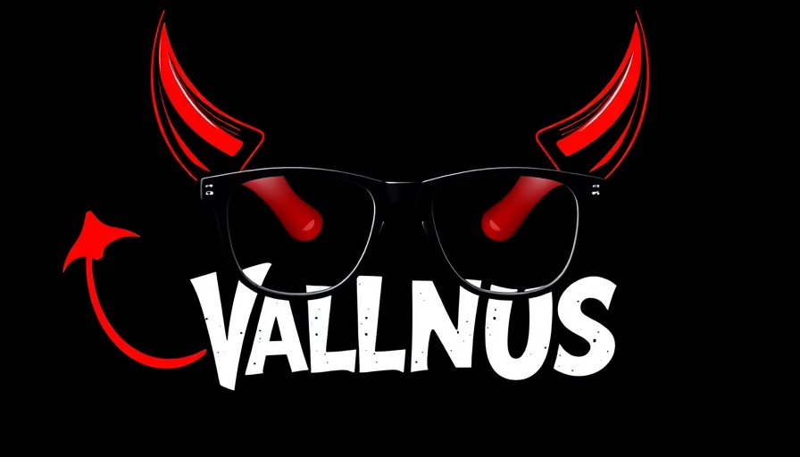 Playful devil-themed HR graphic with bold text, glasses.
