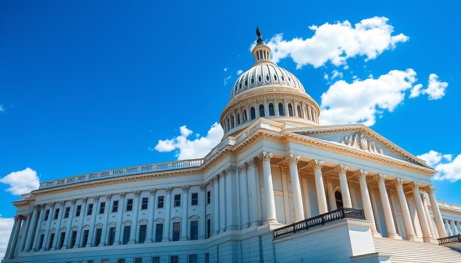United States Capitol building under blue sky, representing Medicare enrollment process improvement.