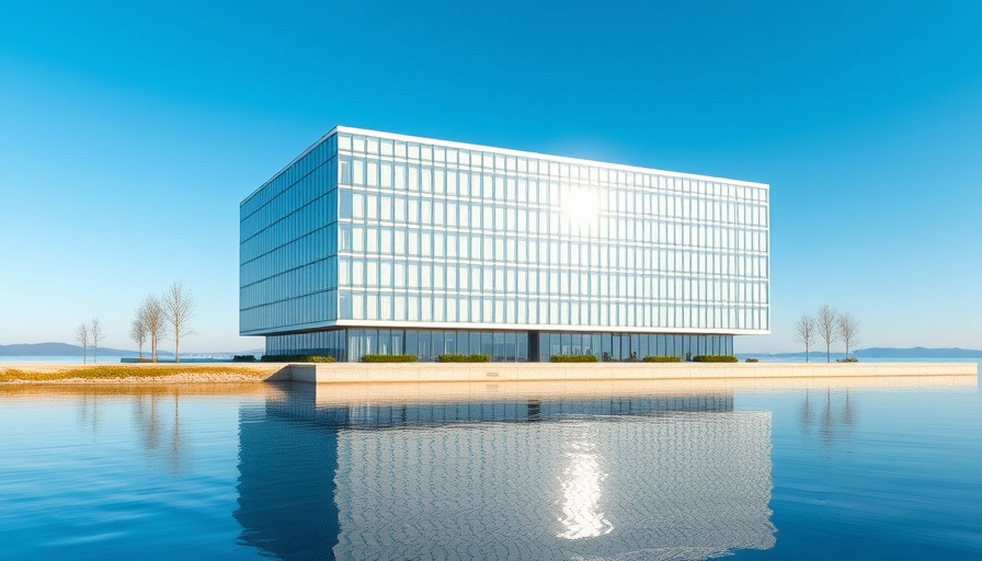 CDC vaccine guidelines for healthcare providers reflected on a serene building.