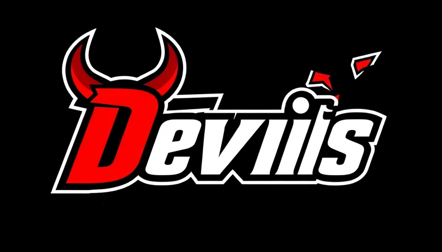Performance review risks concept with devil horns in logo.