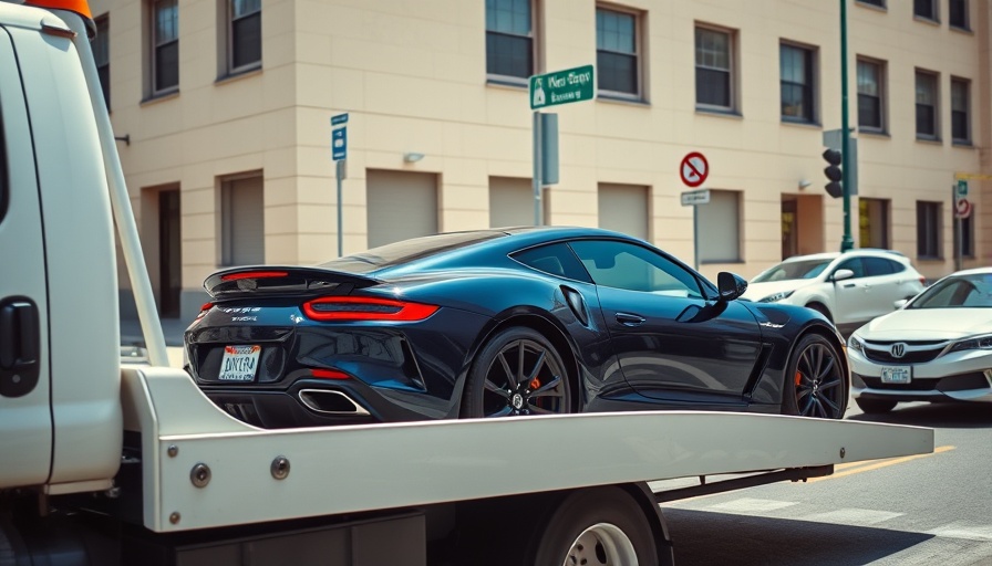 Long Beach street takeover with car being towed.