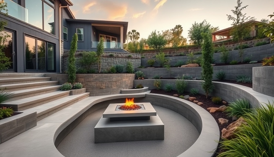 Innovative hardscaping ideas for small backyard with fire pit.