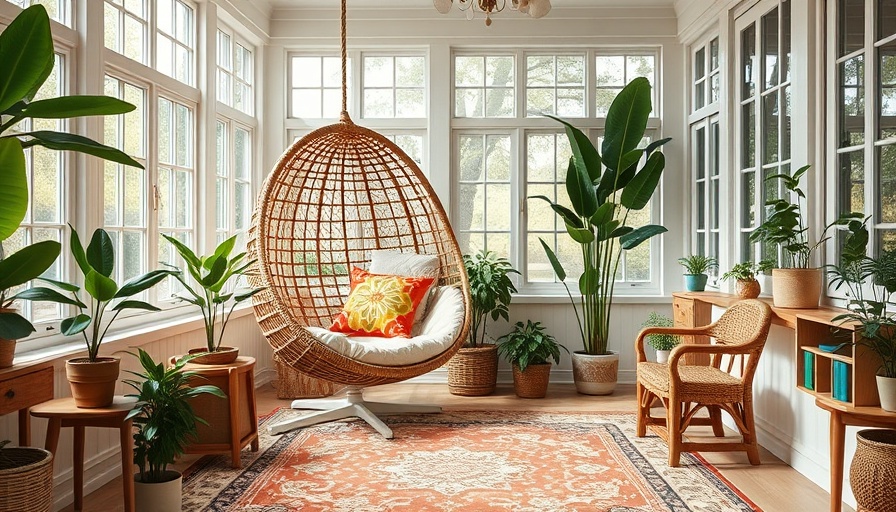 Cozy small sunroom design ideas with natural decor.