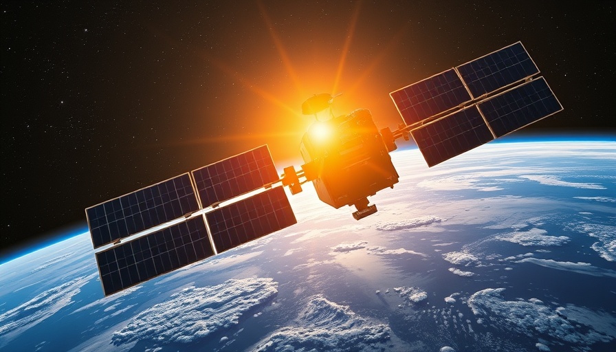 Advanced satellite orbiting Earth for National Security Space Operations.