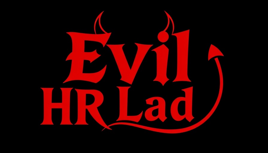 Evil HR Lady logo with devil-themed design.